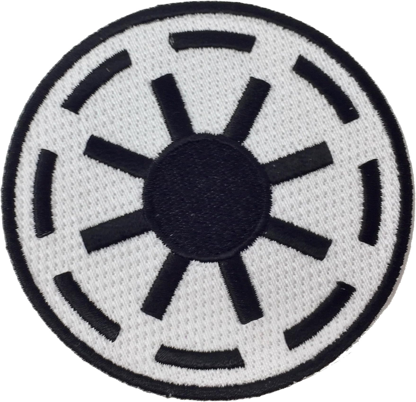 Galactic Republic Embroidered Iron on Patch. Size 75mm in Diameter.
