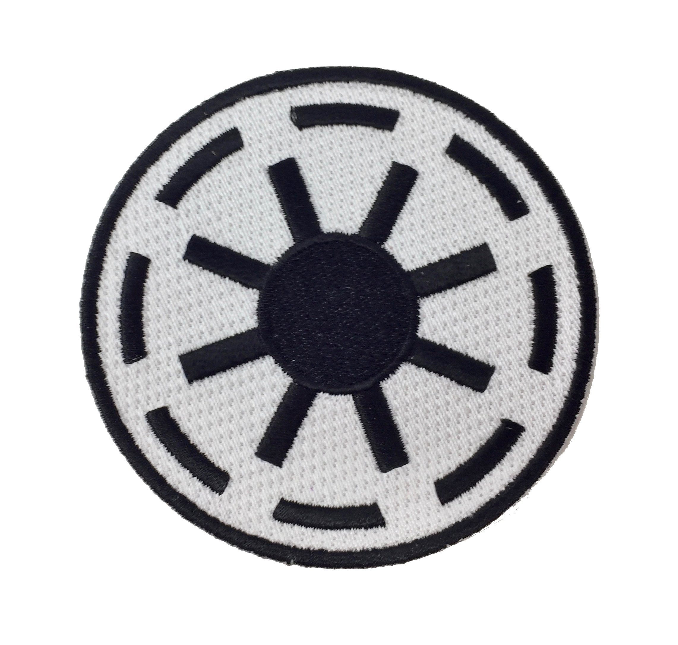 Galactic Republic Embroidered Iron on Patch. Size 75mm in Diameter.