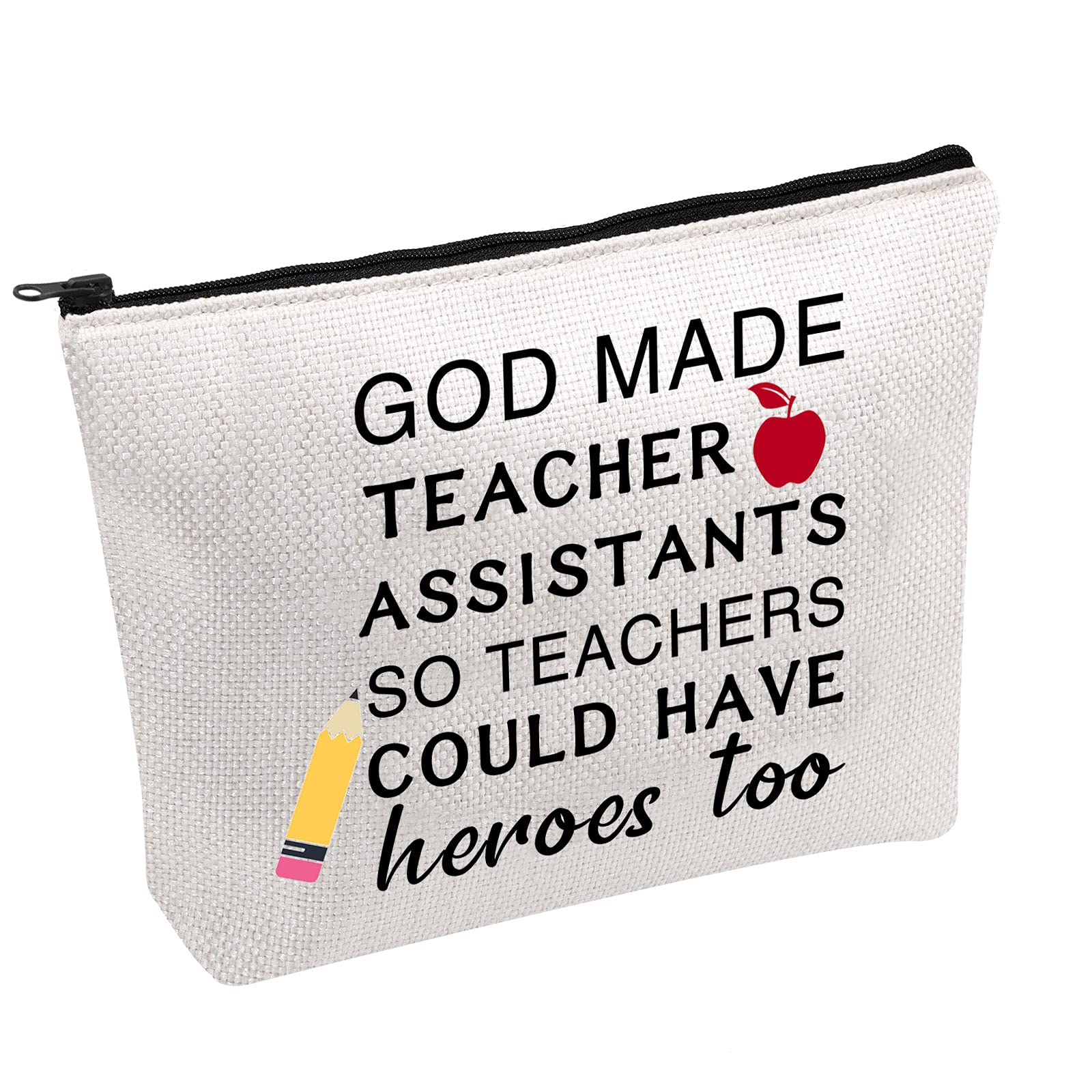 Teaching Assistant Gift Teacher Gift End of School Gift God Made Teacher Assistants So Teachers Could Have Heroes Too Bag