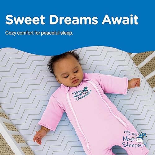 Miniatura 7 de Baby Merlin's Magic Sleepsuit - Manta de transición para bebé 100% algodón - Traje de dormir para bebé - Cielo nocturno - 6-9 meses
