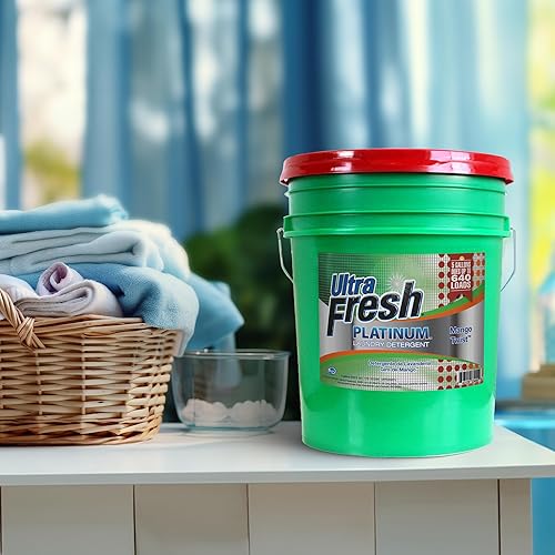 Miniatura 7 de Ultra Fresh Platinum Mango Twist HE Detergente líquido para ropa sucia. Concentrado hace hasta 640 cargas. Comparar con el detergente aroma de mango