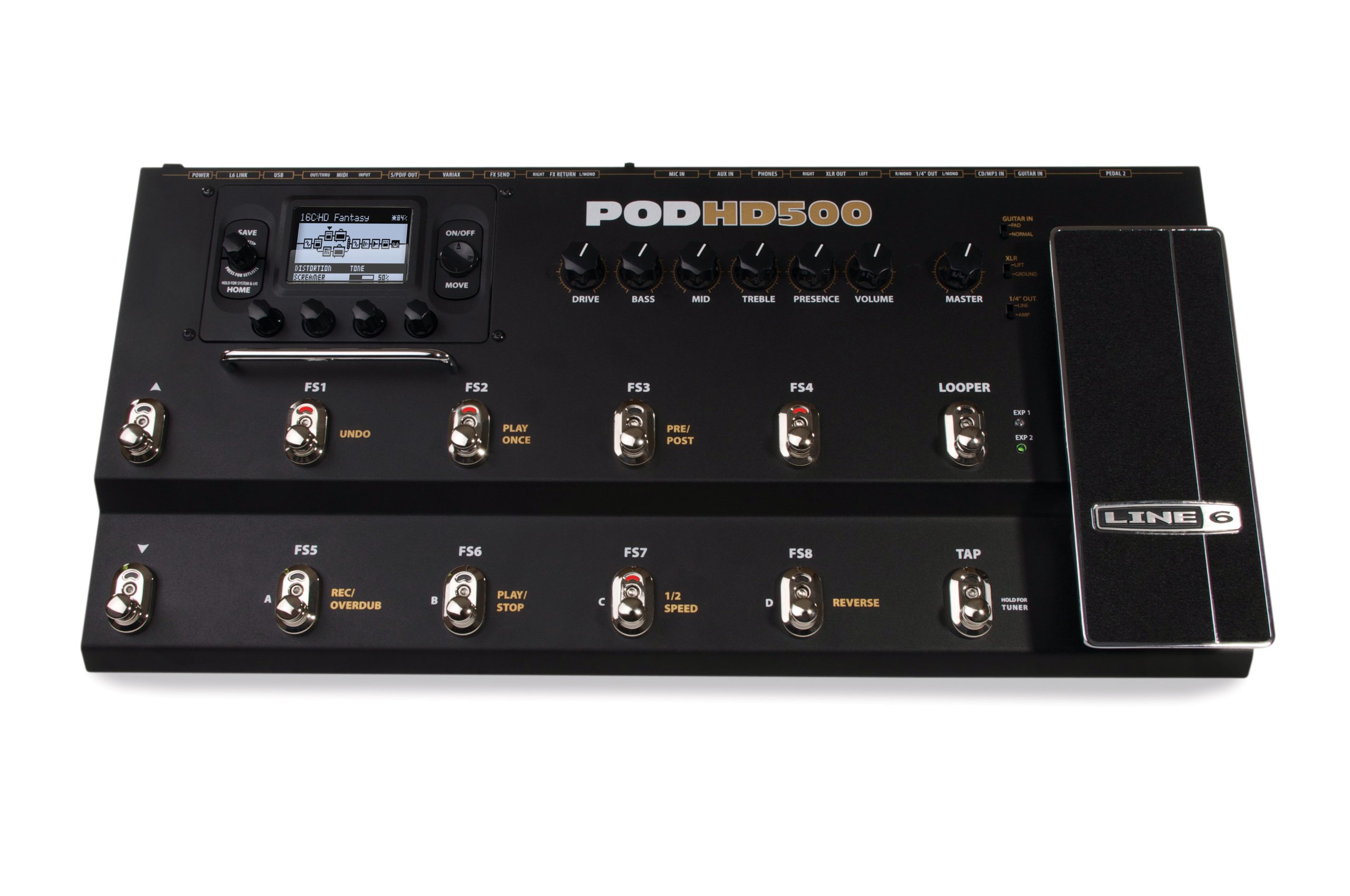 ギター Line6 POD HD 500 Line 6 POD HD 500 Multi Effector : Amazon.in: Musical Instruments