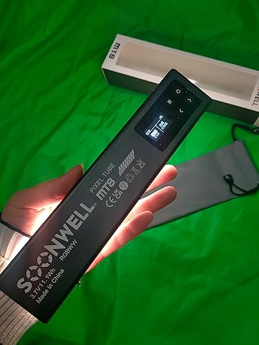 Miniatura 3 de SOONWELL MT8, tubo de luz Pixel RGBWW, varita de luz LED de mano de 8 W, luz de bolsillo de píxeles a todo color con efectos de píxeles de