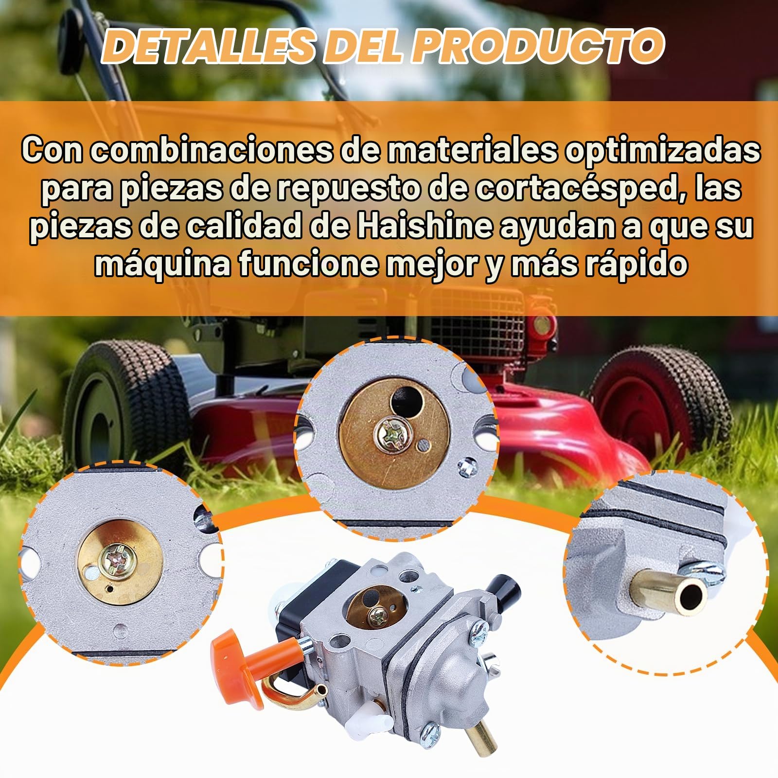 C1Q-S174 Carburador para Stihl FS90 FS90 R FS87 FS87R FS100 FS110 FS110R para Modelo FS FC KM Cortacésped Serie con Bujía+Filtro de Aire+Filtro de Aceite