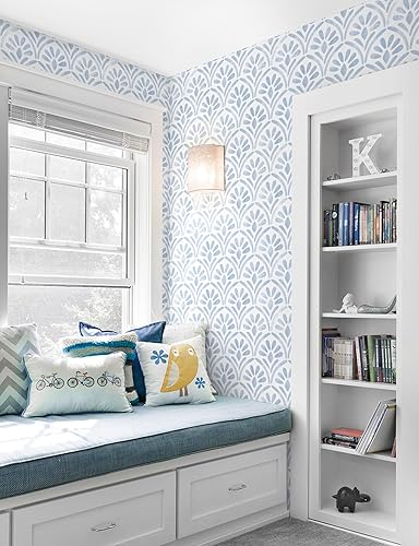 Miniatura 9 de Papel tapiz geométrico de 17.3 x 197 pulgadas, color negro y dorado, papel tapiz autoadhesivo extraíble para gabinete y baño, rollo de vinilo