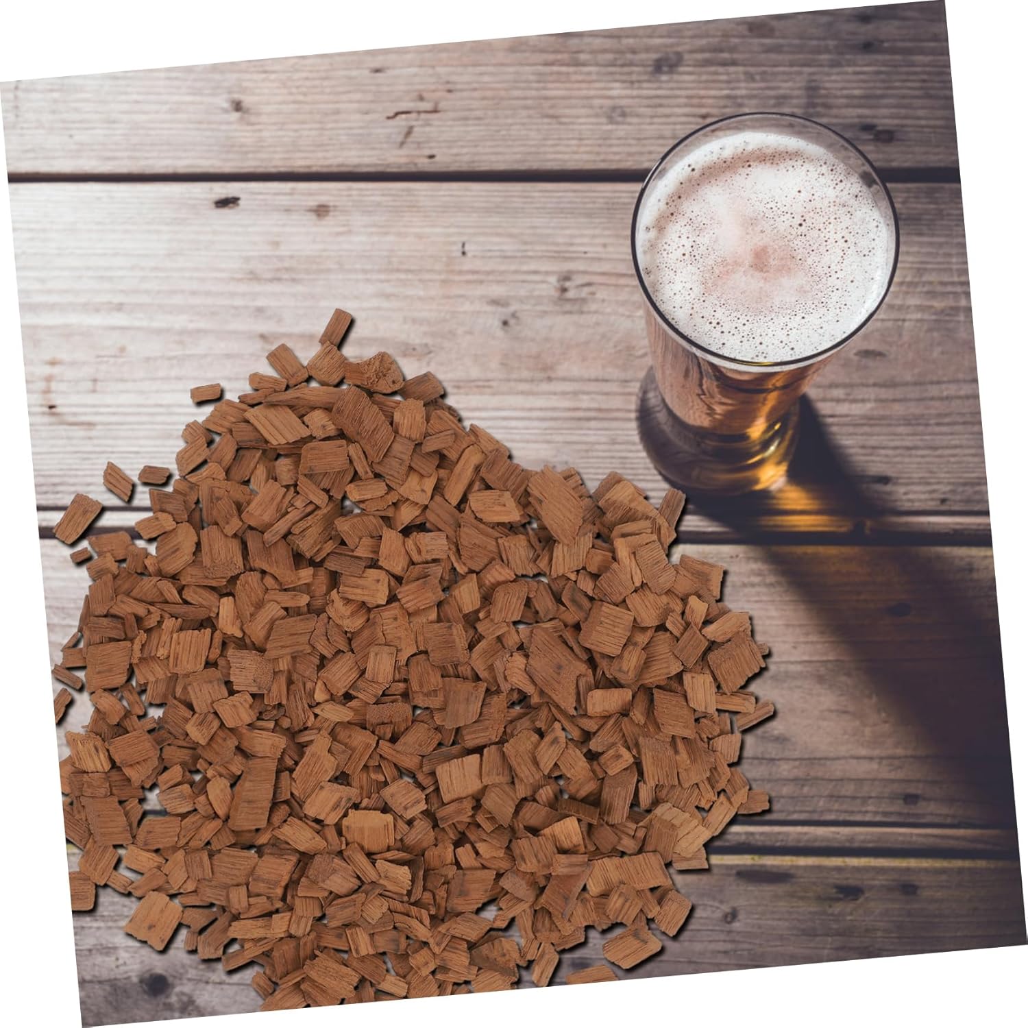 2packs Medium French Oak Chips for Wine Making Oak Chips for Enhancing Flavor and Home Brewing