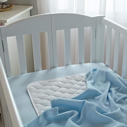Miniatura 7 de American Baby Company Sábana bajera ajustable para mini cuna 100% algodón natural, de 38" x 24", suave y transpirable, sábana pequeña tipo nido