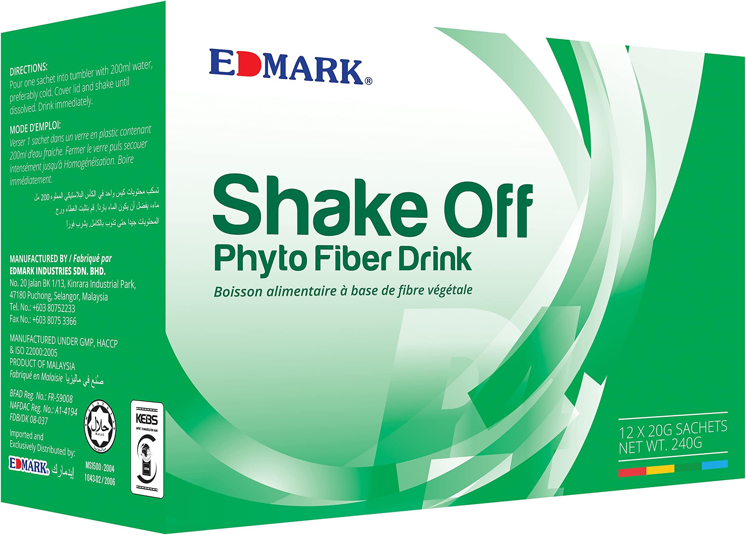 EDMARK Shake Off Phyto Fiber Pandan