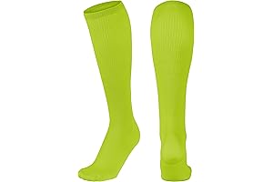 CHAMPRO Standard Featherweight Neon Green Football Socks