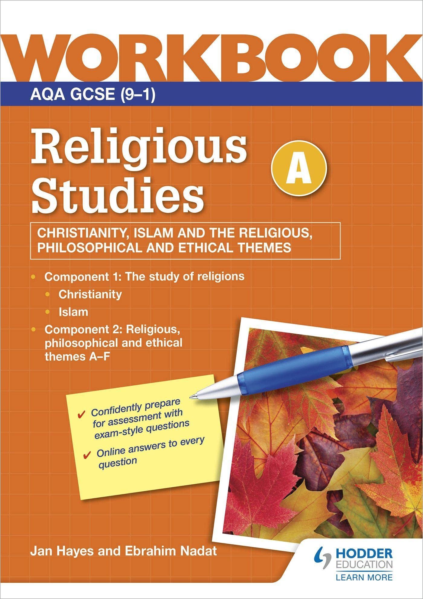 AQA GCSE Religious Studies Specification A Christianity, Islam and the Religious, Philosophical and Ethical Themes Workbook Paperback – 31 March 2023