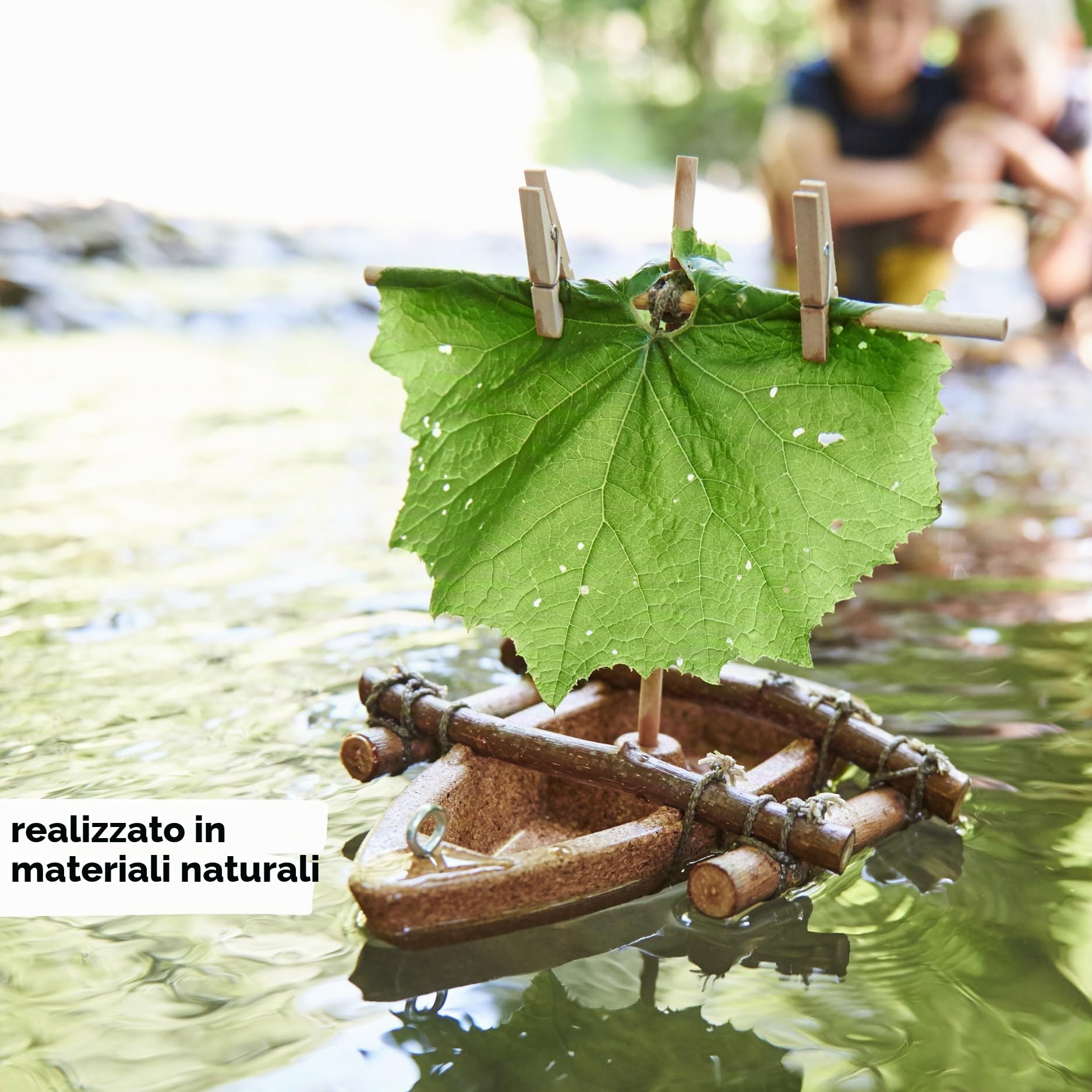 HABA 304244 Terra Kids Assembly kit Cork Boat- Optimum floating properties – in shallow water, in the sea or in the bathtub, made of environmentally friendly material