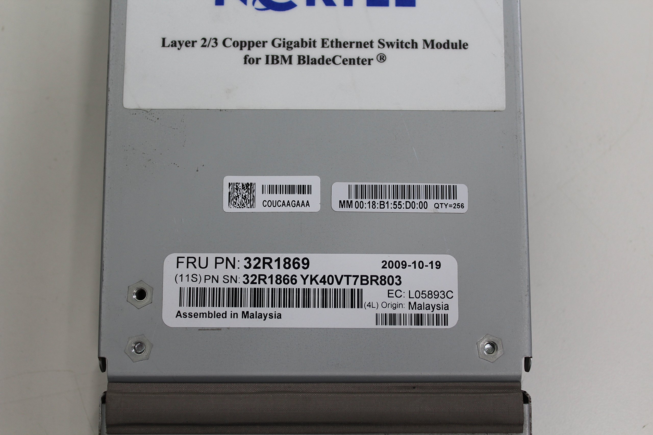 Nortel Layer 2/3 Copper Ethernet Switch Module For IBM - Foto 9