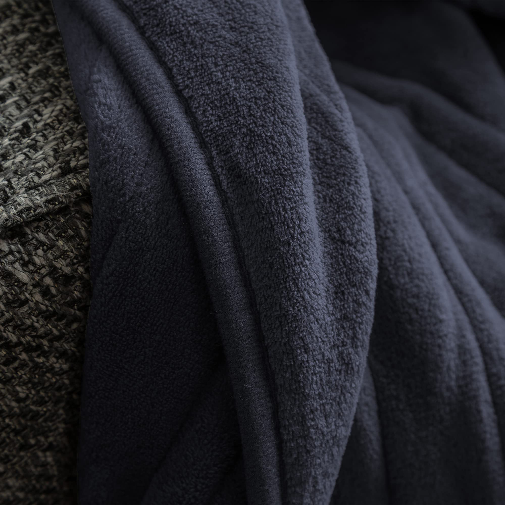 Slumberdown Comfy Hugs Heated Throw Blanket - Large Electric Blanket for  Bed, Sofas u0026 Settees, Soft Fleece Blanket with 9-Heat Settings u0026 Hourly  Timer - Cosy u0026 Snuggly, Washable, Navy (120cm x