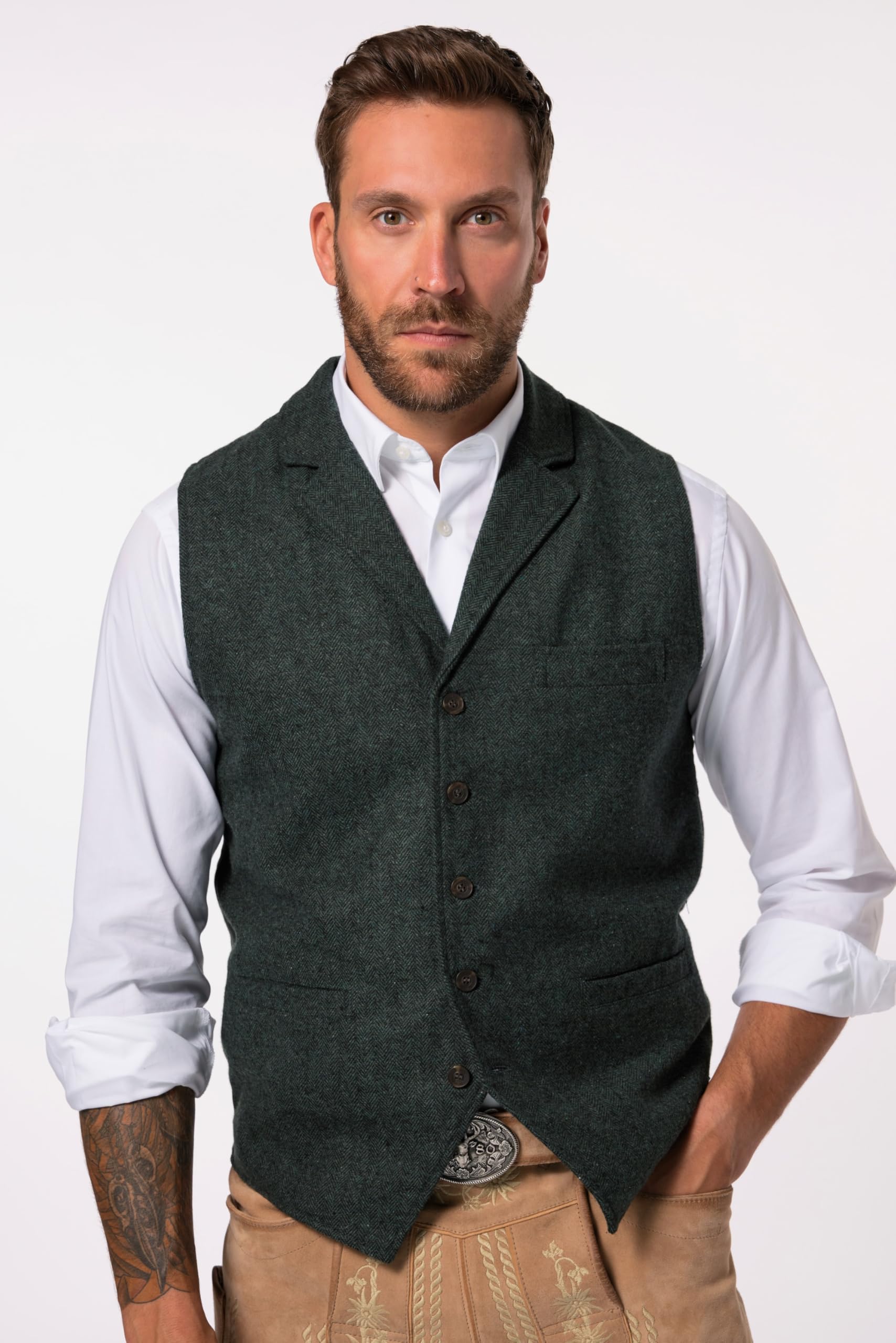 JP 1880 Uomo Gilet trapuntato
