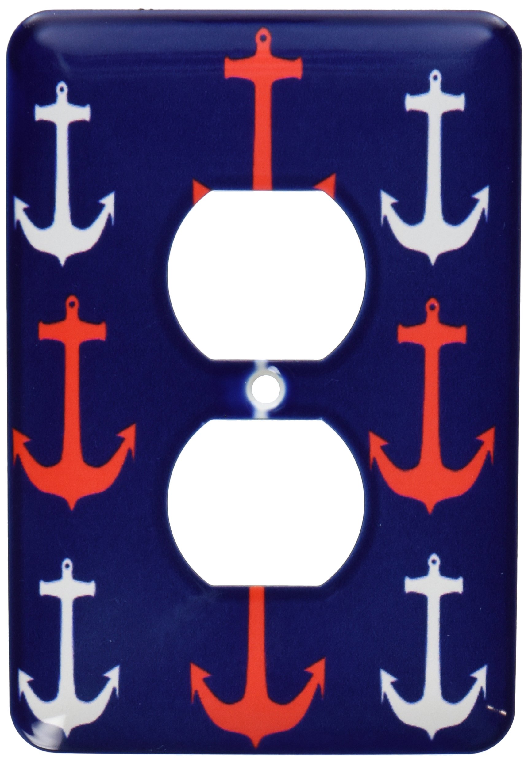 Image d'ancrage rouge blanc bleu marine pour masquer prise double 3drose LSP 179445
