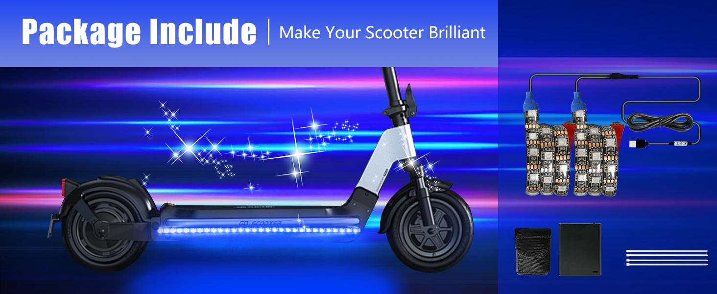 Amazon.com : Keiurot Led Lights for Scooter Lights for Night