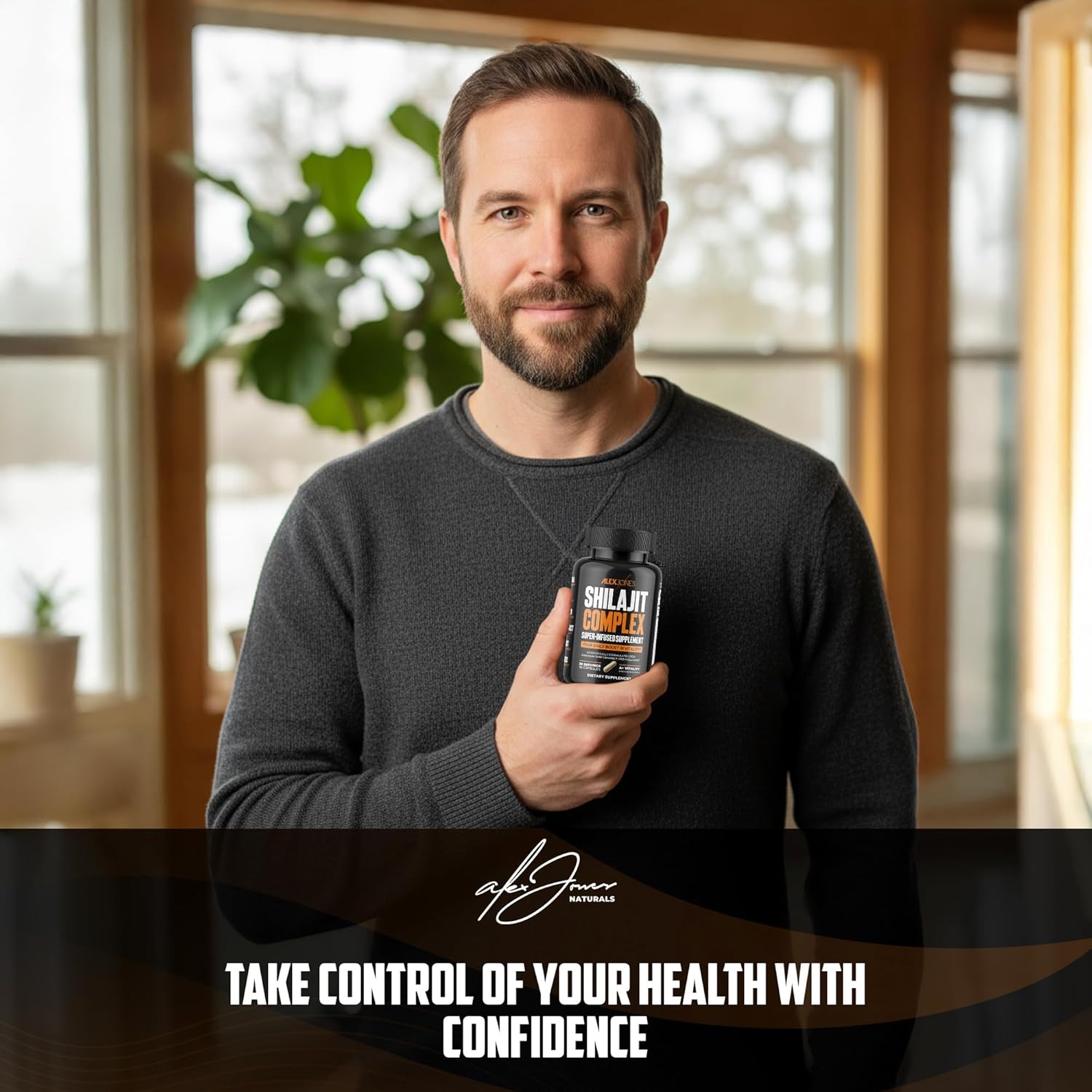 Maximum Vitality Shilajit Complex – Multi-Herb Formula with Sea Moss, Ashwagandha for Men & Black Seed Oil – Shilajit Wellness Support – 90 Count Capsules - Image 7