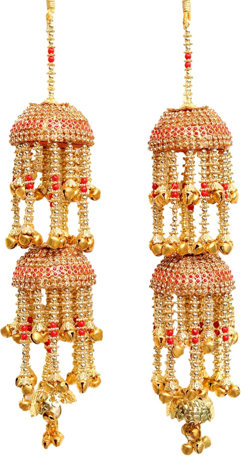 Handmade Traditional Wedding Kalira/kalere/kaleera/Bridal Hand Hanging Kalira for Brides, Women and Girls. By Indian Collectible