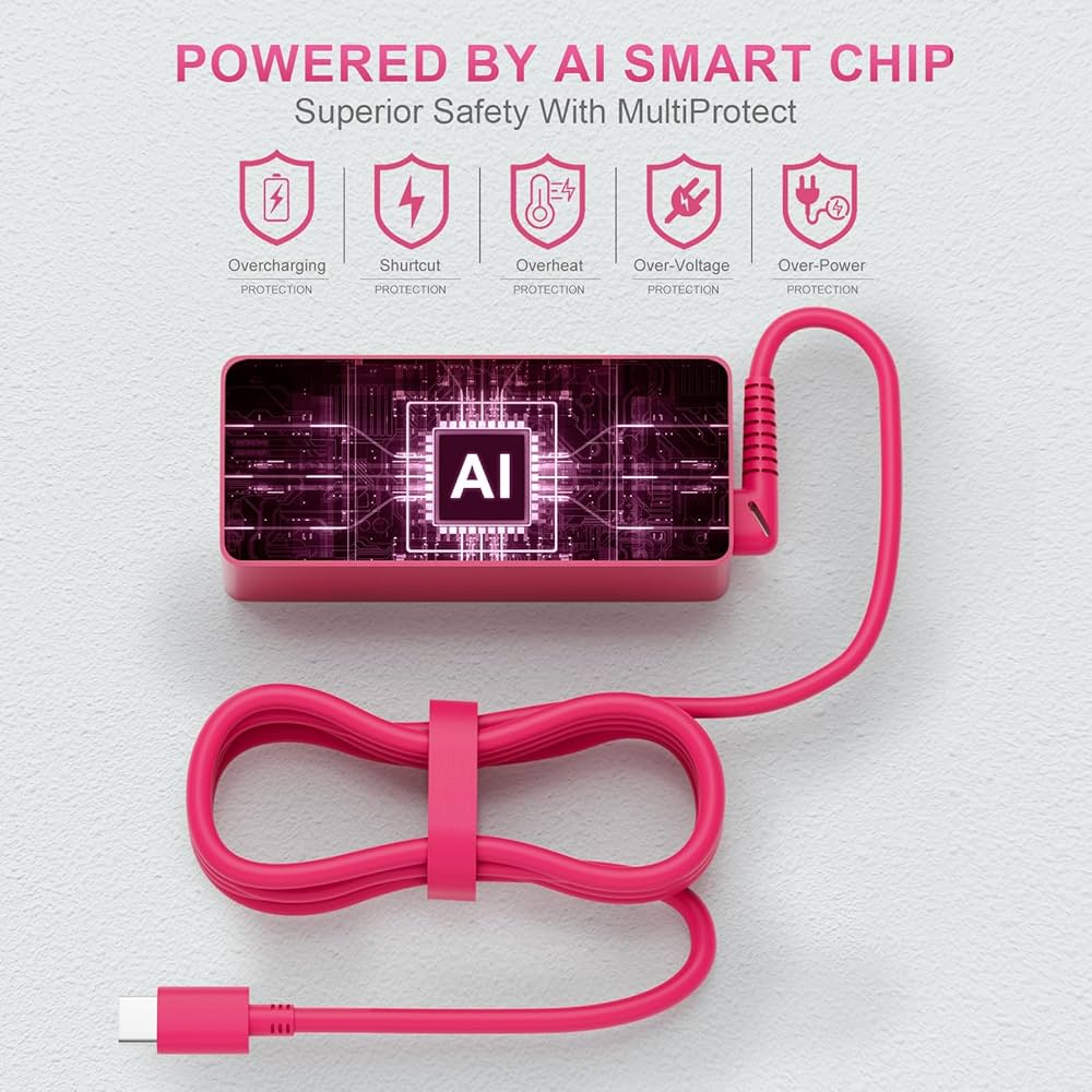 Amazon.com: 45W USB Type C Chromebook Charger for HP