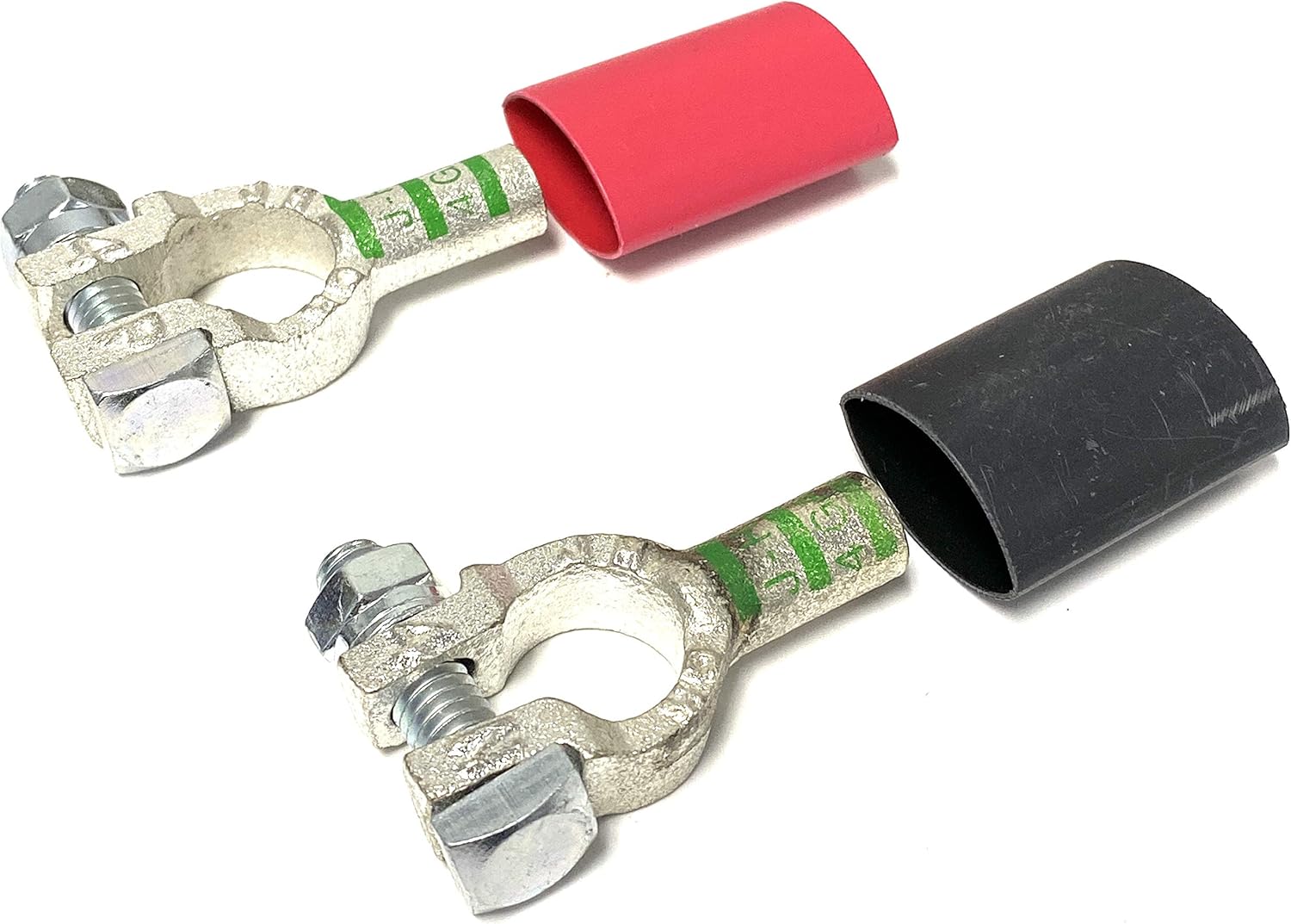 1 Pair 4 AWG 4 Gauge Positive and Negative (+/) Pure