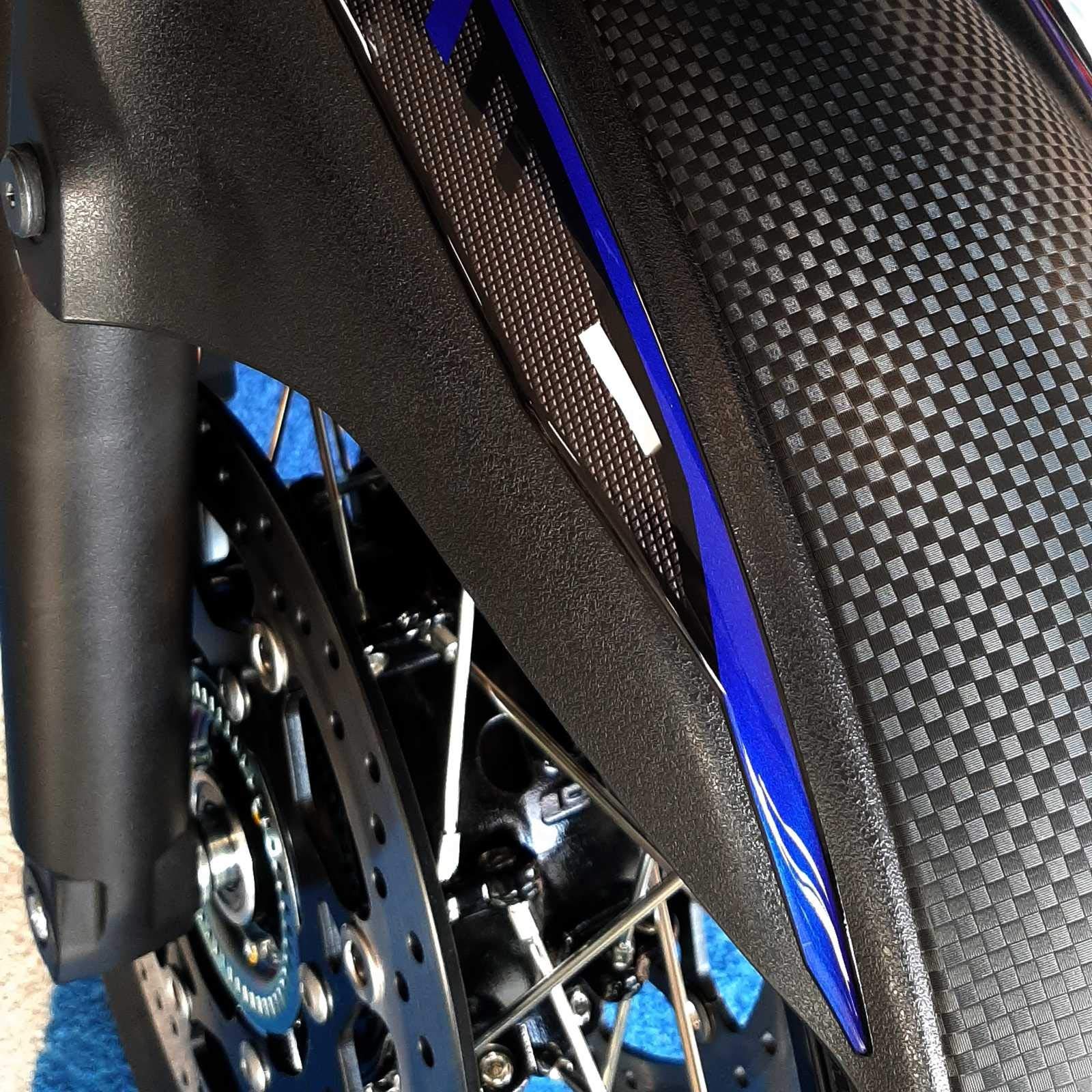 Resin Bike Aufkleber Für Suzuki V-Strom 650 XT ABS 2020-2021 – 3D-Harz, Wasserdicht, Stoßfest, Made In Italy