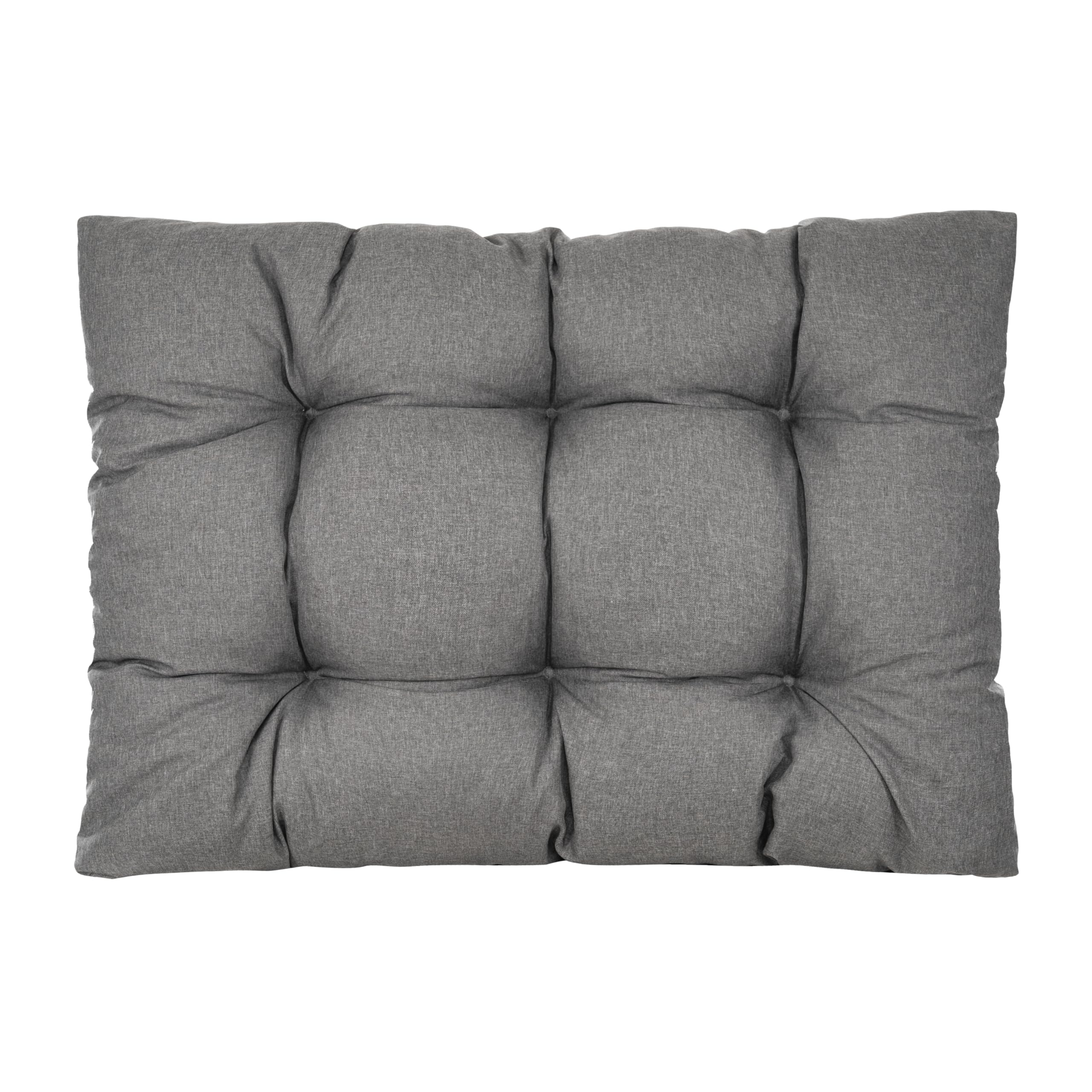Best Wool Palettenkissen 120 x 80 cm - Sitzkissen für Europaletten - Palettenpolster, Gefüllt mit Granuliertem Poulirette-Schaum