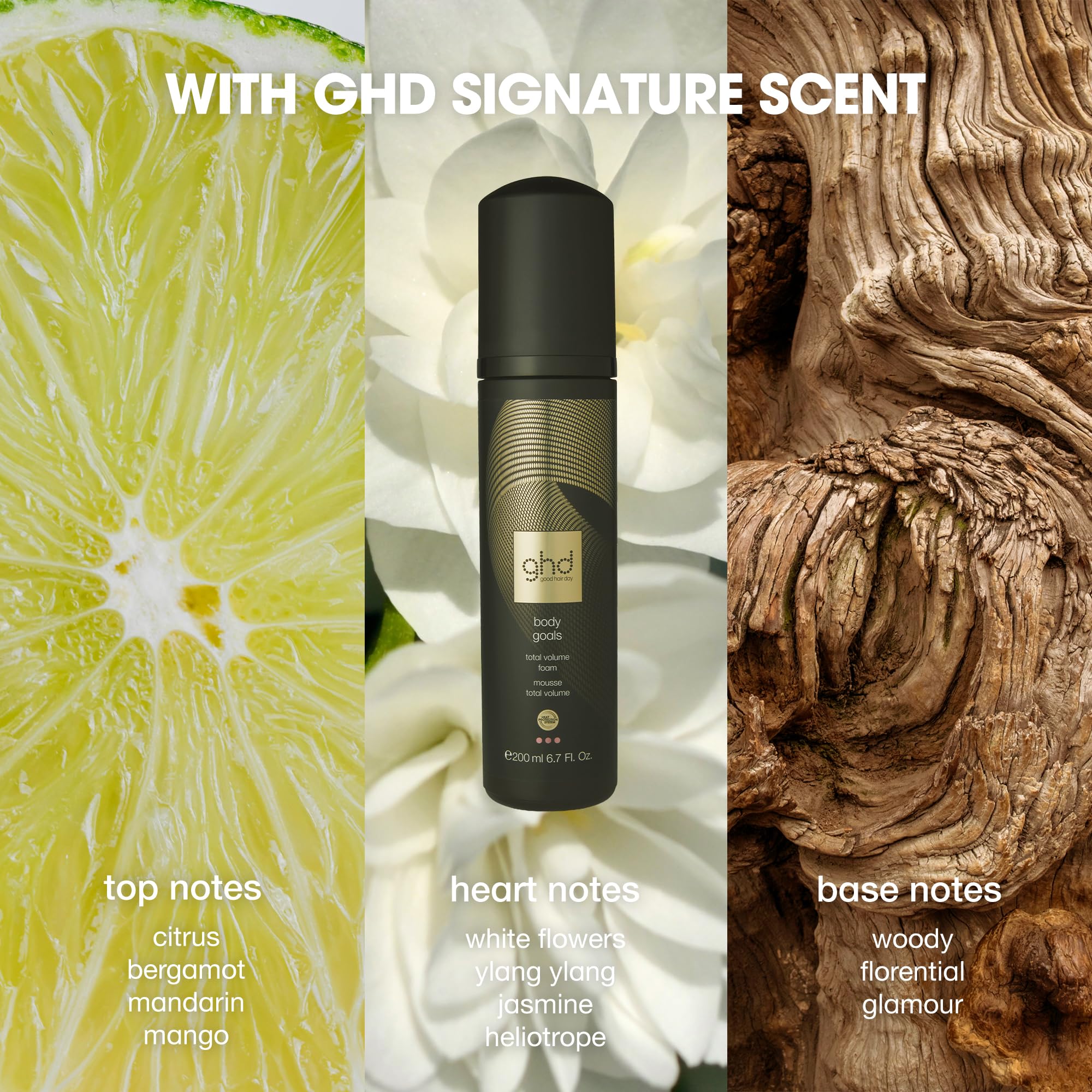 ghd Body Goals – Mousse Total Volume