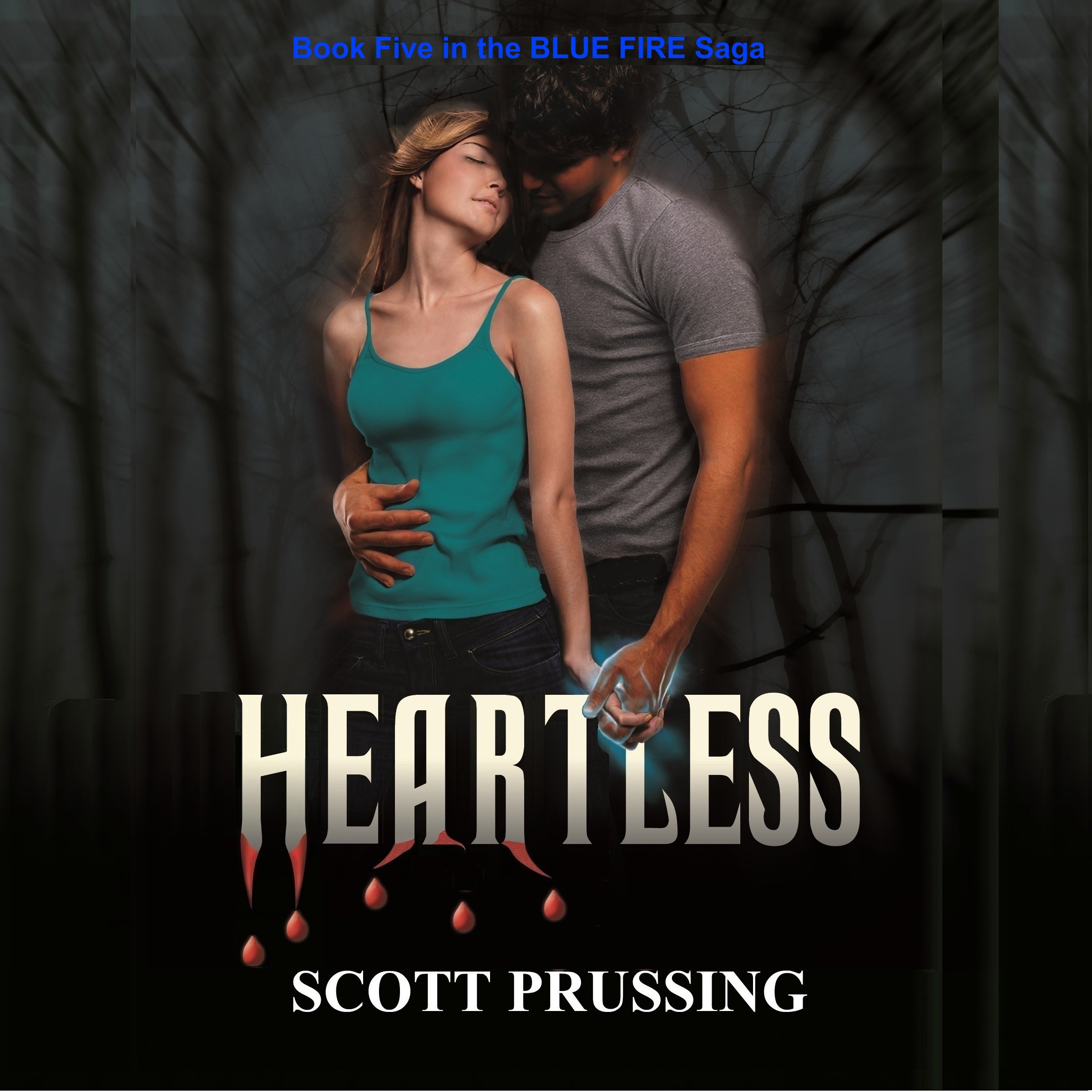 Cover art for Heartless: Blue Fire Saga, Book 5