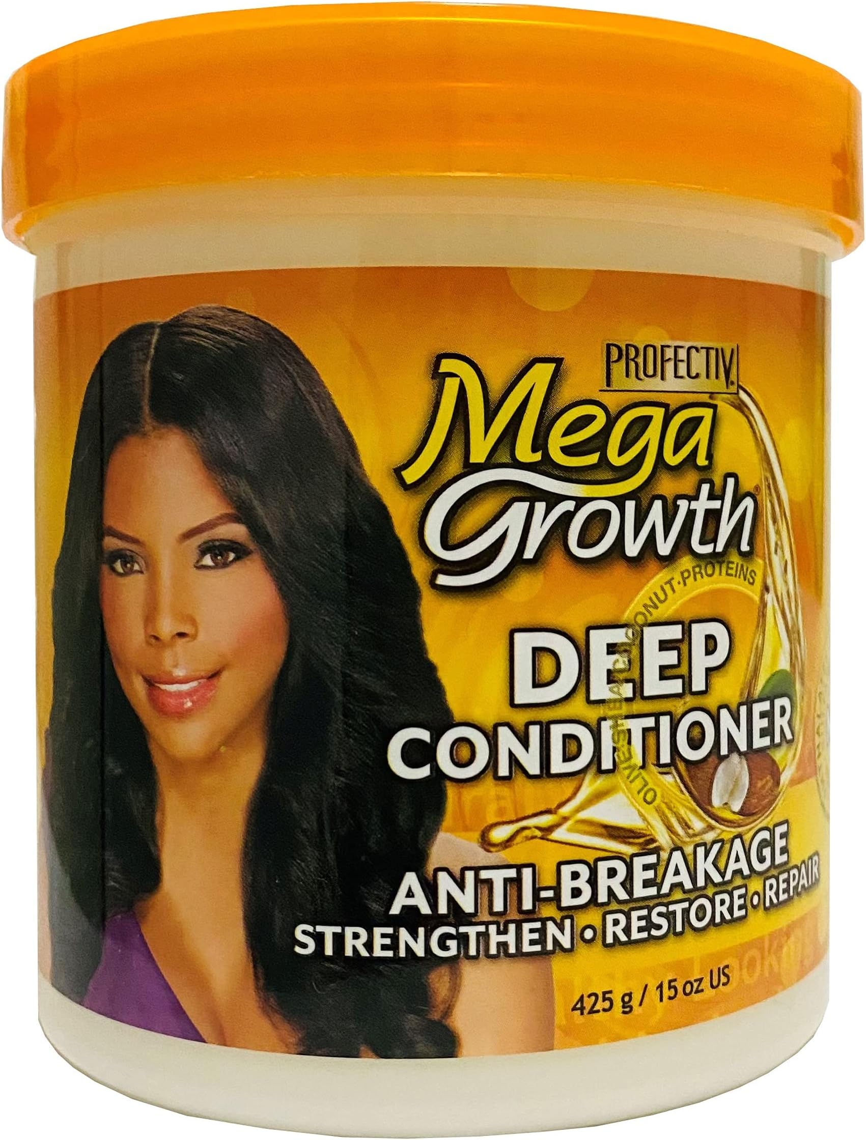 Mega Growth Anti breakage Strengthening Deep Conditioner, 15 Ounce