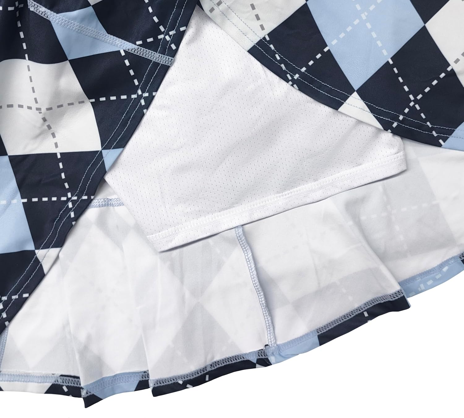 WOWENY Women's Athletic Tennis Skorts Skirts for Women Running Golf Skort with Pockets - Image 5