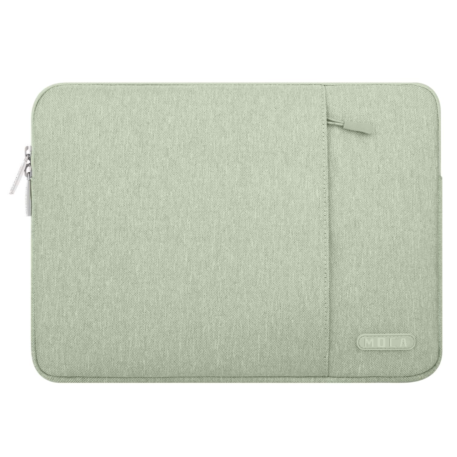 MOCA Laptop Case 13.3 inch, 13-13.3 inch Laptop Sleeve Compatible with MacBook Air/Pro 13/Pro 14 M5 M4 M3 M2 M1, HP Dell ASUS Lenovo,Polyester Vertical Computer Sleeve Bag with Pocket — Amazon image 4