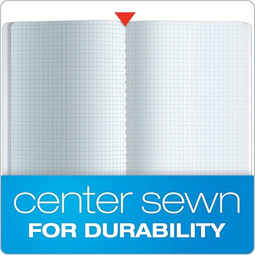 Miniatura 4 de Oxford 63786 - Cuadernos de composición, papel cuadriculado, 9-3/4 x 7-1/2 pulgadas, cubiertas de mármol negro, 80 hojas, 12 por paquete (63786)