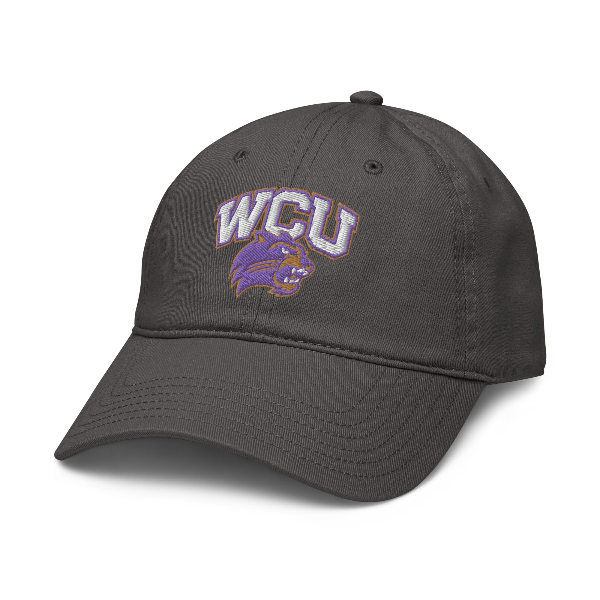 Western Carolina Catamounts Arched Officially Licensed Adjustable Baseball Hat