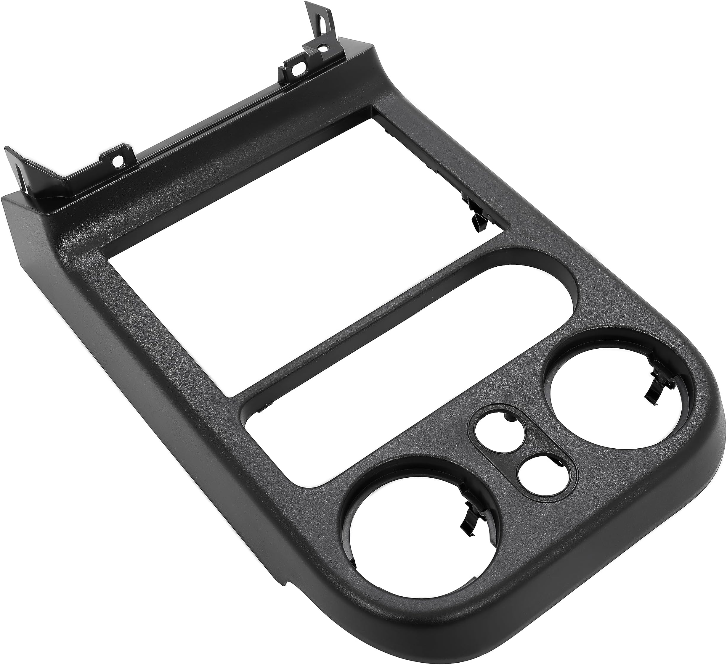 HECASA Dash Bezel Compatible with 1990-1993 Mazda Miata Replacement for NA01-55-210B-00 Center Dash Control Dashboard Trim Cover Panel Plastic Black