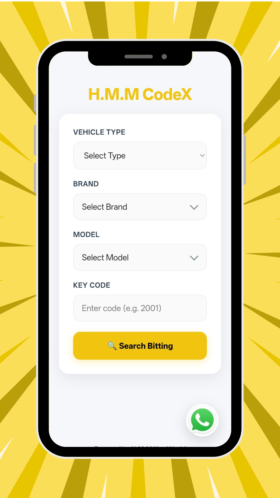 H.M.M CodeX – Key Code & Bitting - App on Amazon Appstore