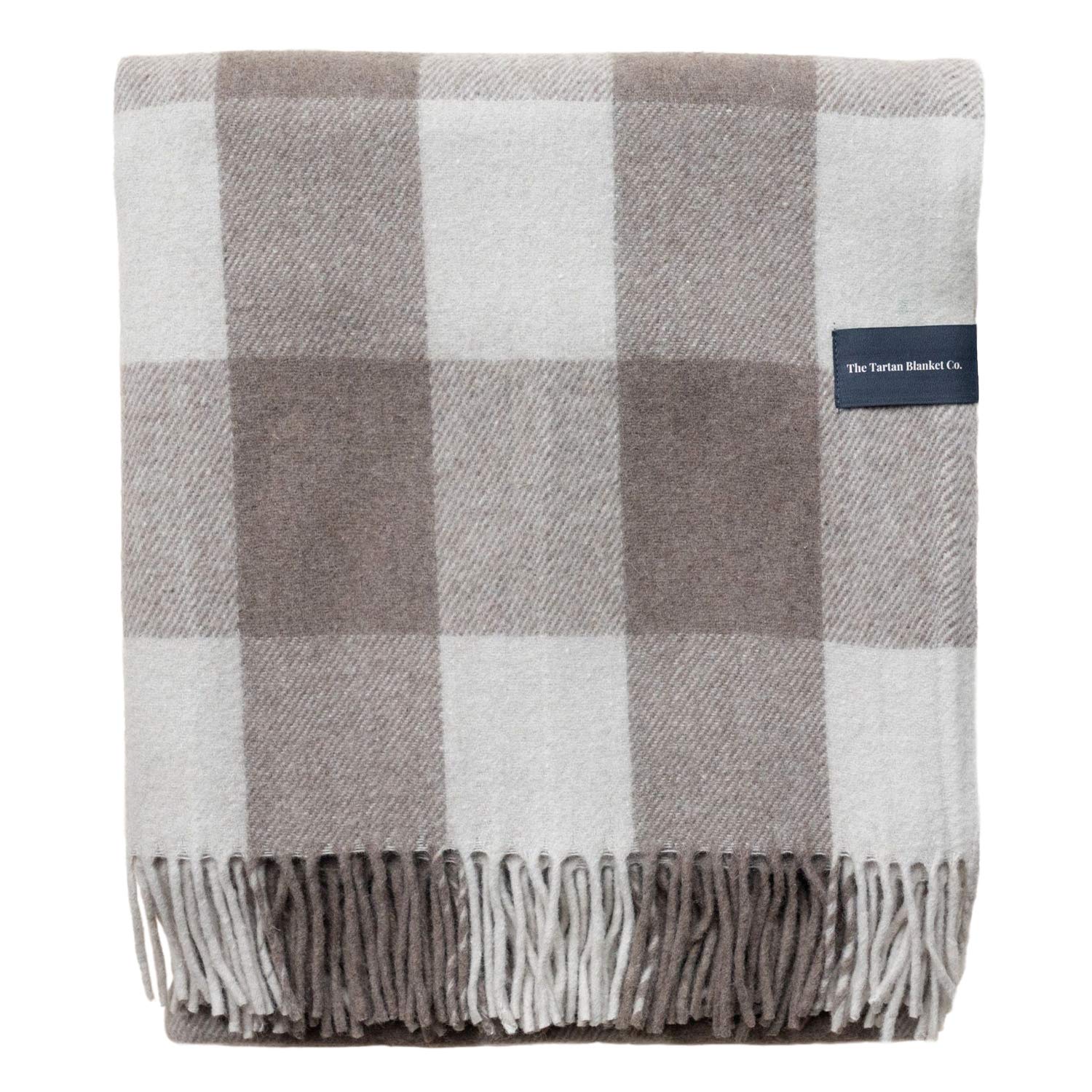 The Tartan Blanket Co. Recycled Wool Blanket Jacob Tartan (59" x 75")