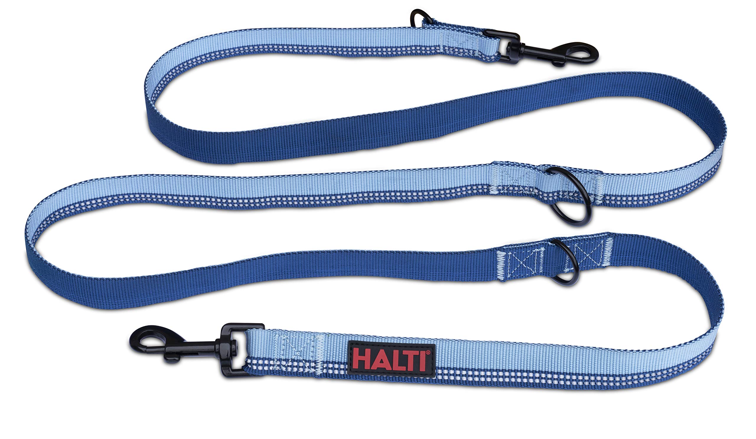 Halti Double Ended Lead (6'6"), Blue, Large