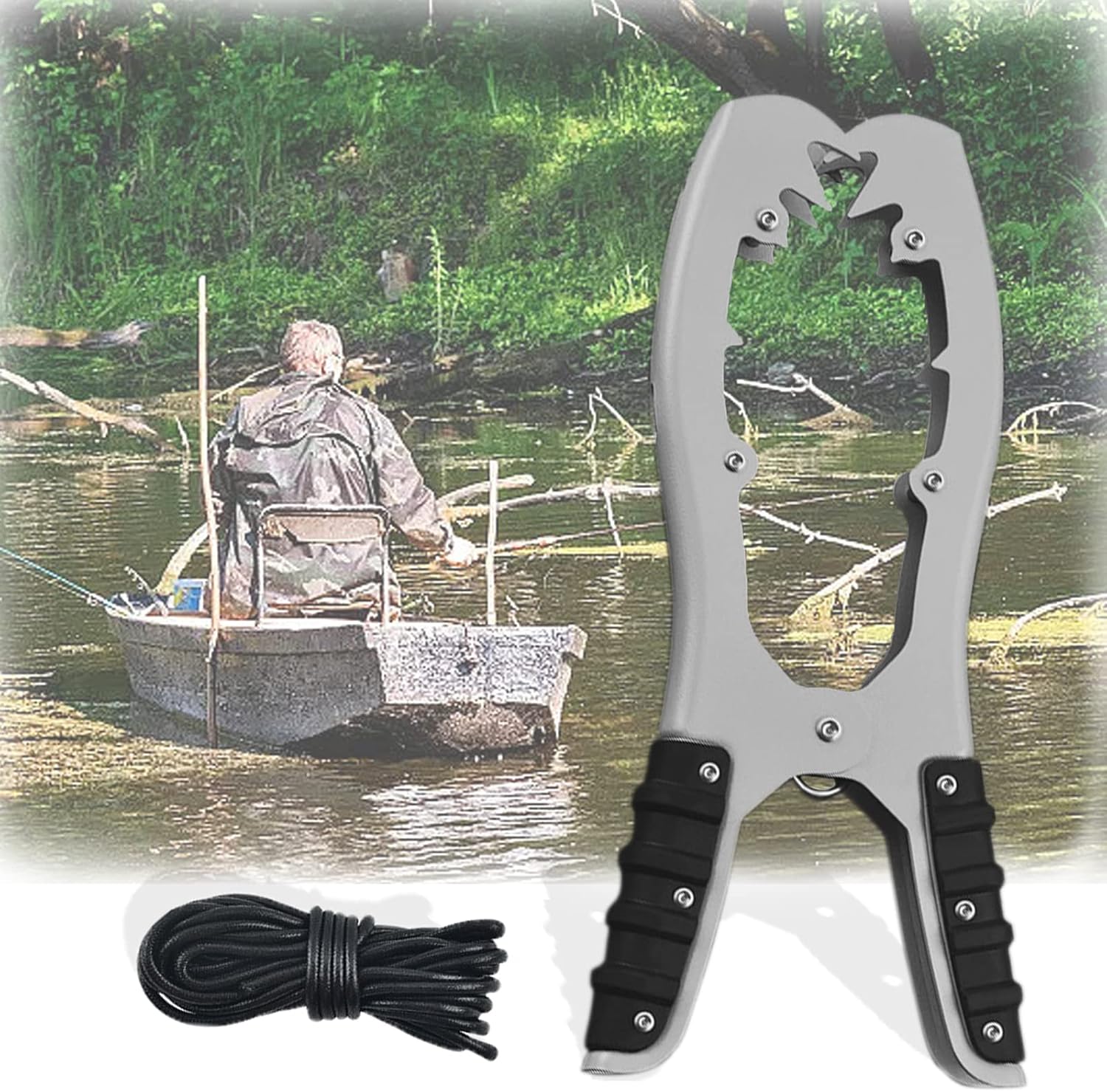 lewkefx Kayak Anchor, Kayak Brush Gripper for Boat, Float