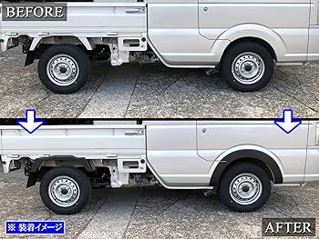 Amazon | BRIGHTZ スーパーキャリイ DA16T オーバーフェンダー