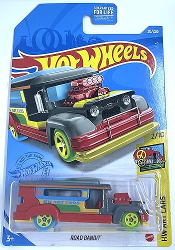 Hot Wheels - Road Bandit - HW Art Cars 210 rojo - #20250