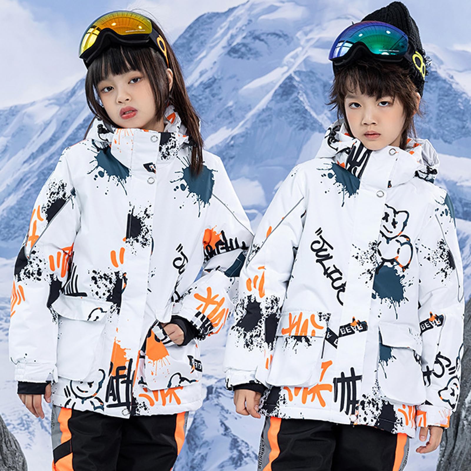 Conjunto de traje de esquí para niños