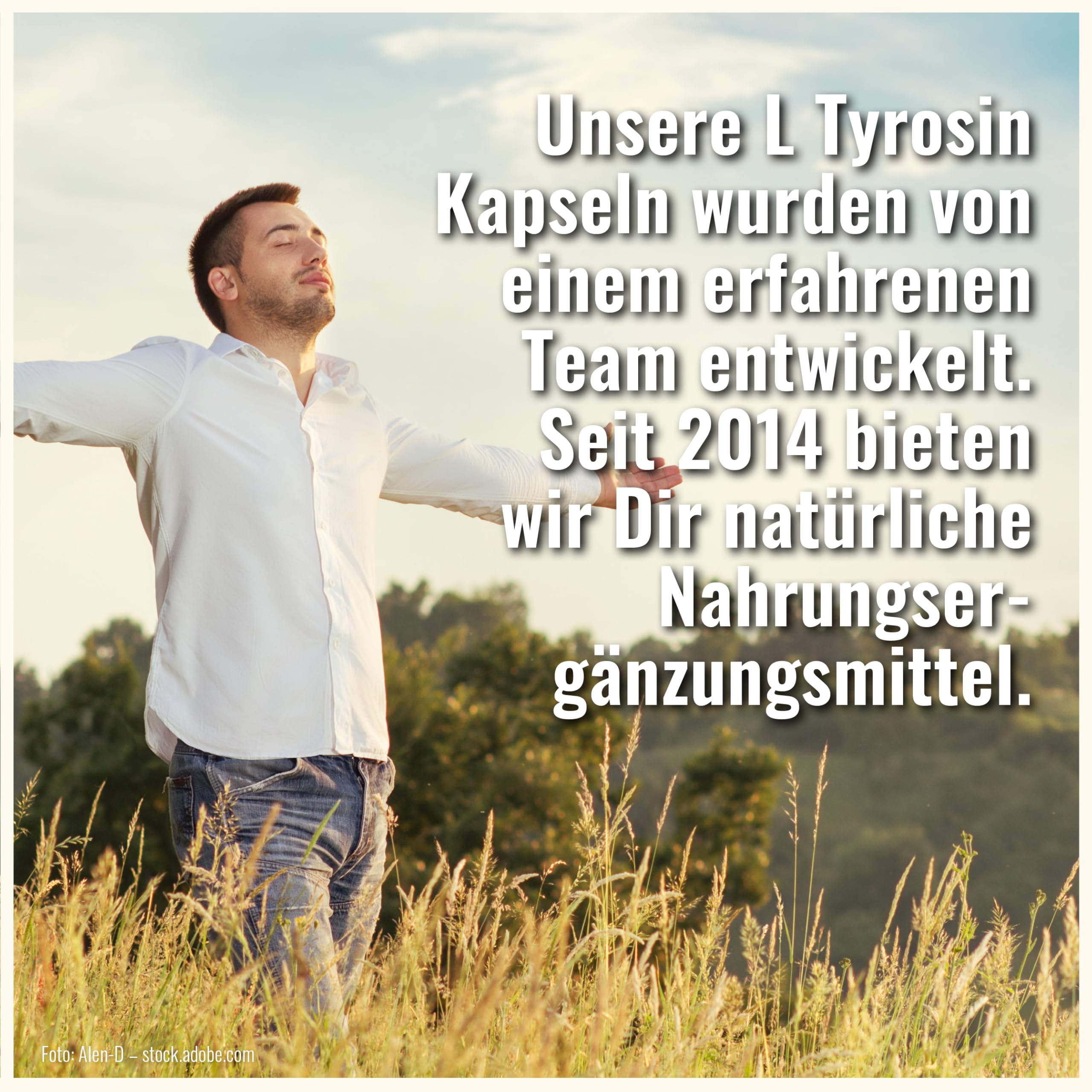 L-Tyrosin - 400 Kapseln - Eigene Produktion - L Tyrosin hochdosiert, L Tyrosine, L-Tyrosine, L.Thyrosin, L-Thyrosin, L-Tyrosin-Kapseln