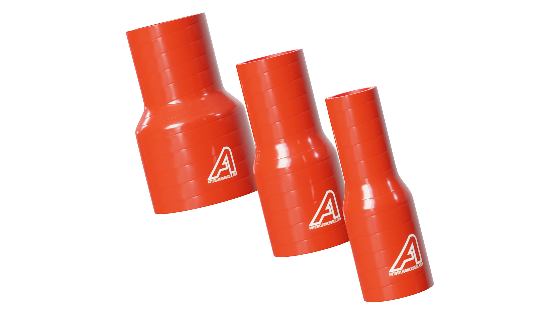 80mm (3 1/8") 76mm Long Straight Coupler Silicone Hose Connector