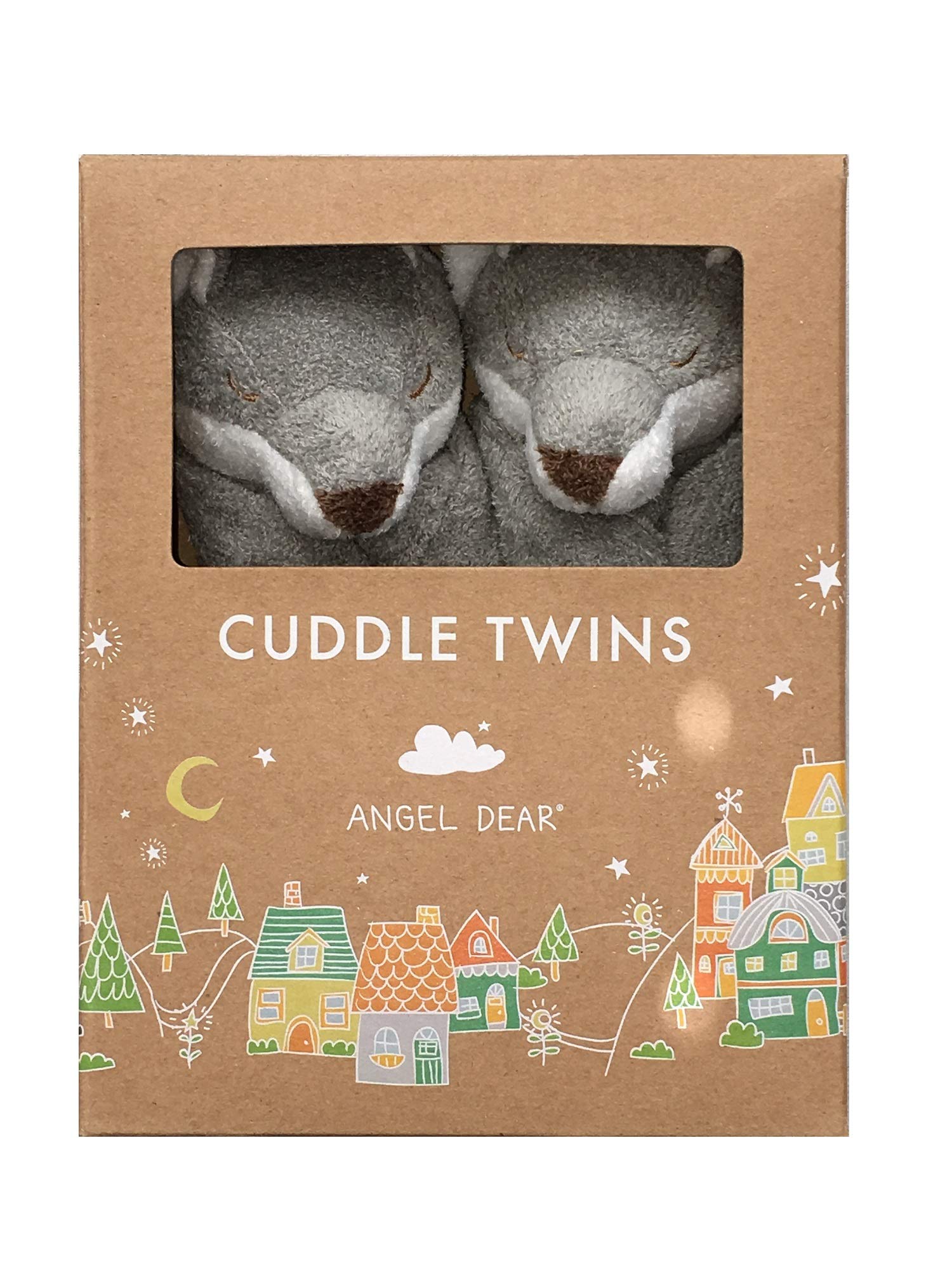 Angel Dear Cuddle Twins Blankie – Zwei Kuschelweiche Schmusedecken Für Babys