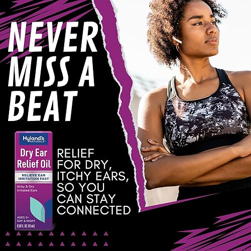 Vista 7 de Hyland's Aceite de alivio de oídos secos, alivia la irritación del oído rápidamente, para oídos irritados con picazón y seco, a partir de 2 años