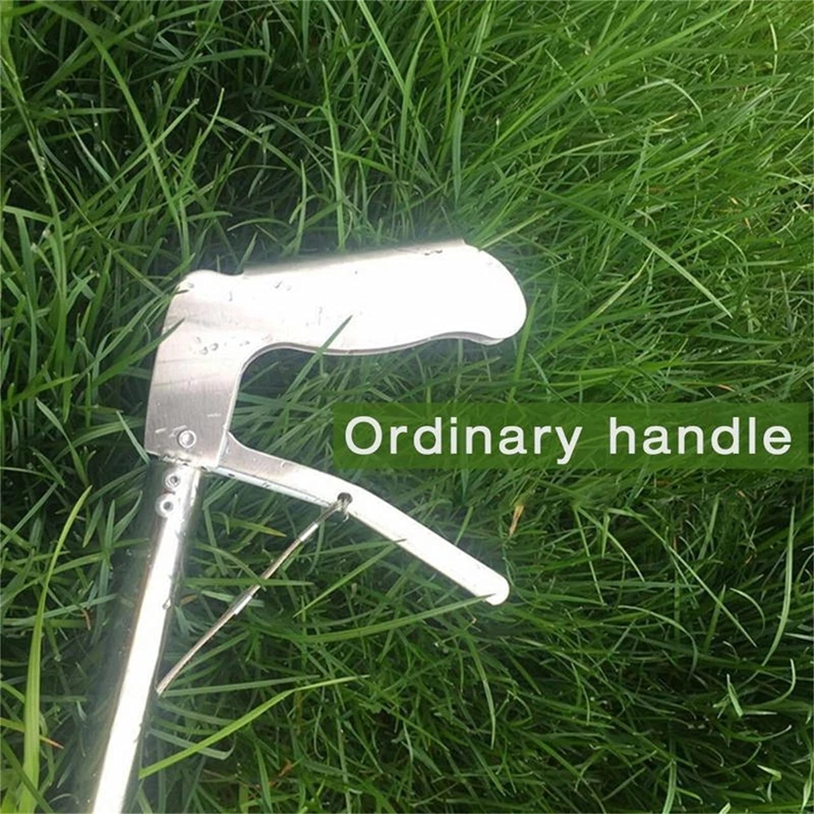 Pince à ordures en Acier Inoxydable Pince Pliante Pince à Pince Outil Outil Outils de Jardin (120 cm | Argent)