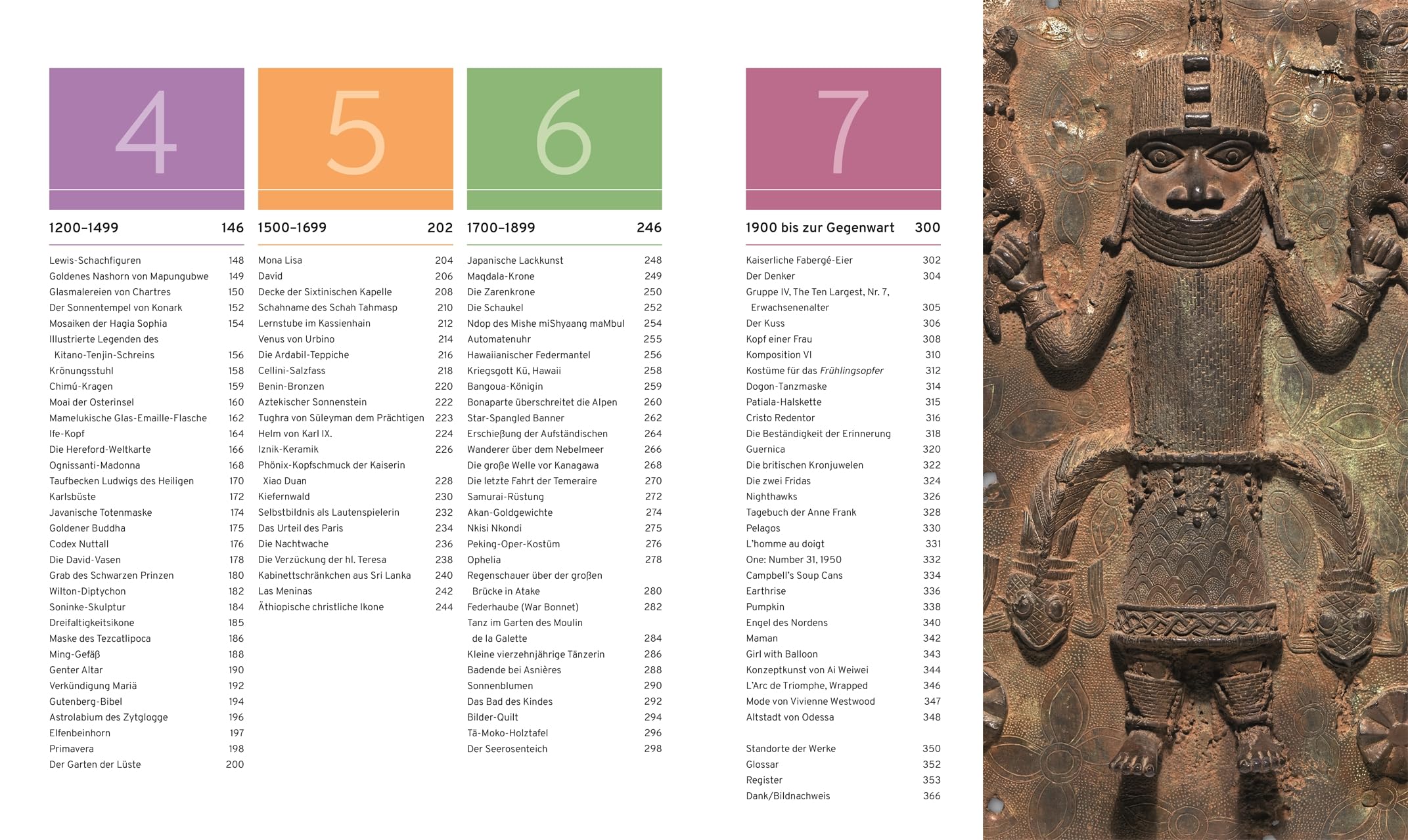 Kulturschätze der Welt: Über 200 Meisterwerke von der Frühzeit bis heute. Ein einzigartiges Museumserlebnis für die ganze Familie in Buchform