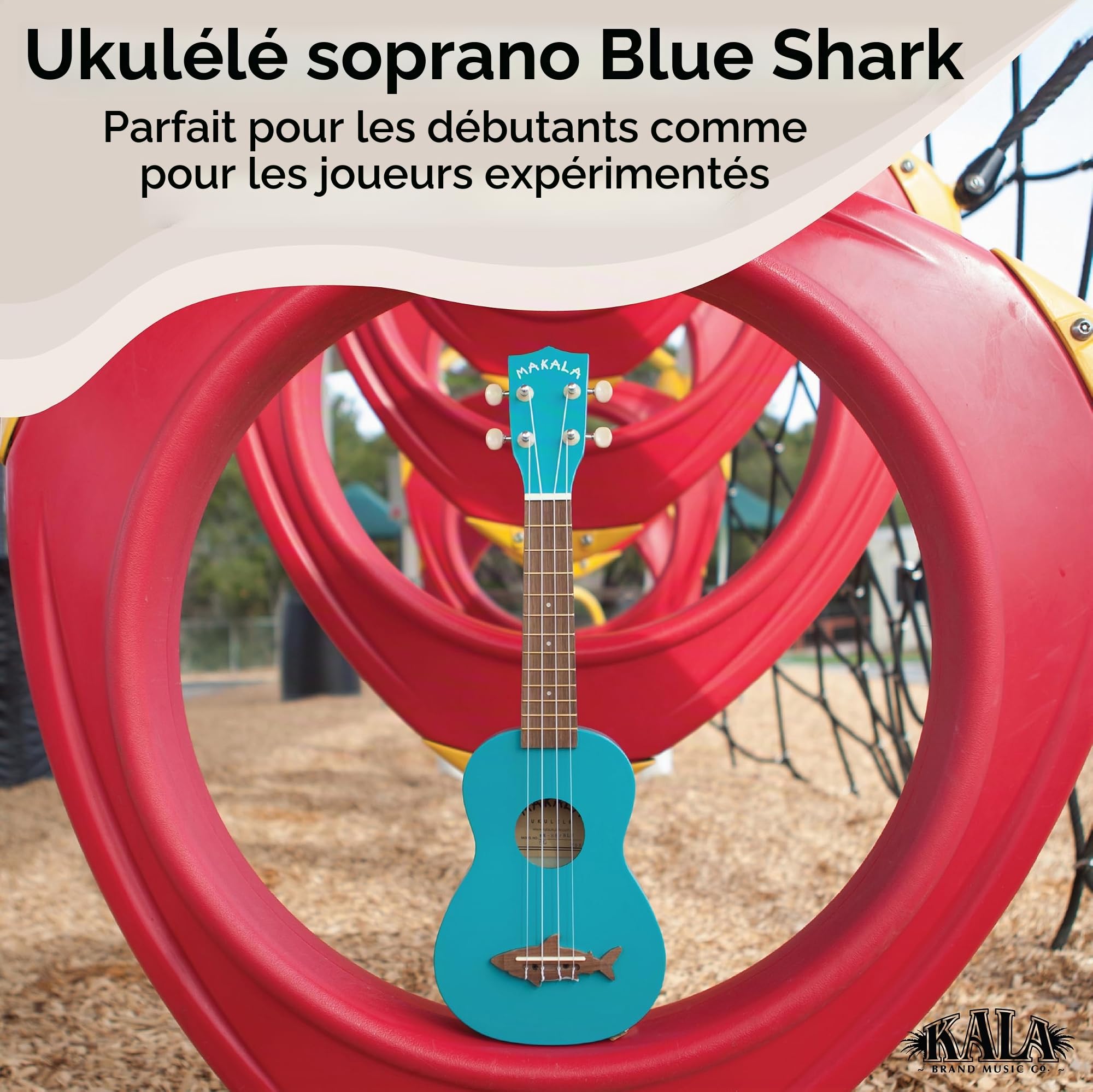 KALA Ukulélé Makala Soprano Mako Blue Shark (MK-SS/BLU)