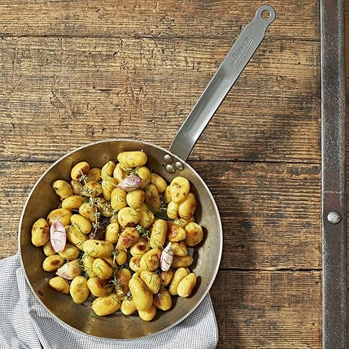 Vista 17 de de Buyer sartén de acero de gran calidad, Metal