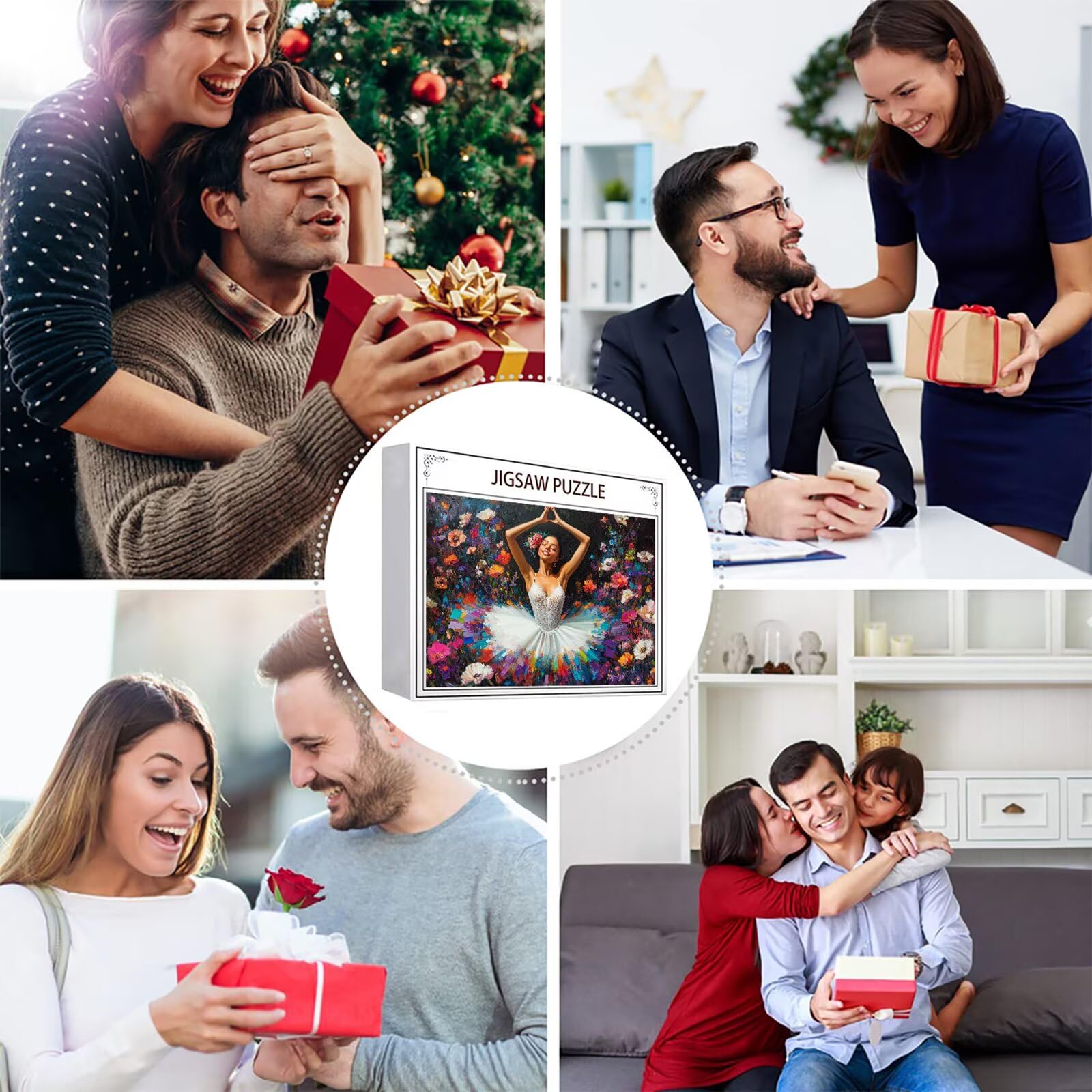 Puzzle 3000 elementów kwiaty puzzle dla dorosłych 122 x 81 cm Unikalne rzemiosło klasyczne drewniane układanka 3D do rodzinnych gier aktywnych, układanka do samodzielnego wykonania nawet do
